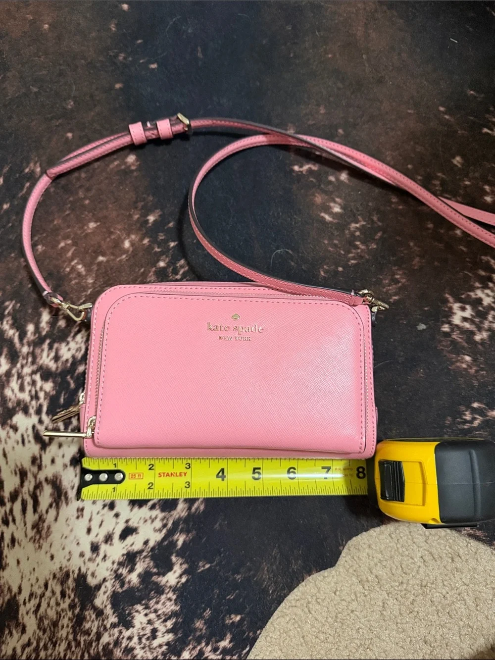 kate spade Pink Crossbody Double-Zip Camera Bag